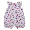 Disney Girl's 2-Pack Minnie Mouse Short Sleeve Baby Coverall Jumpsuit And Sleeveless Romper Set For Infant