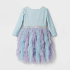 Disney Princess Toddler Girls' Disney Frozen Solid Tutu Dress - Light Purple 2T