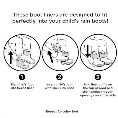 Disney Minnie Mouse Girl's Rain Boots With Soft Removable Liner, Toddler ( 1-4 Years) - Image 6