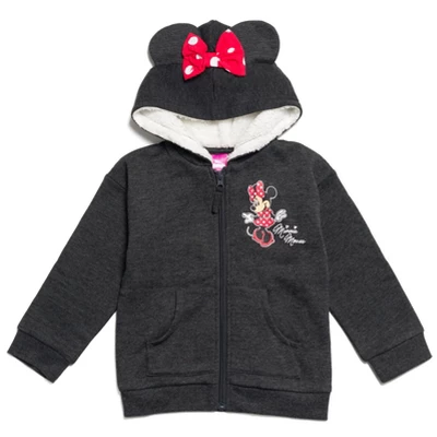 Disney Mickey Mouse Minnie Mouse Lion King Simba Baby Fleece Zip Up Hoodie Newborn To Infant - Image 7