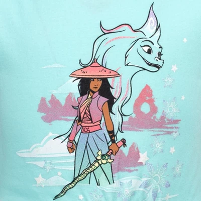 Disney Lilo & Stitch Raya And The Last Dragon Encanto Moana Mirabel Sisu Girls Dress Tulle Dress Little Kid To Big Kid - Image 2