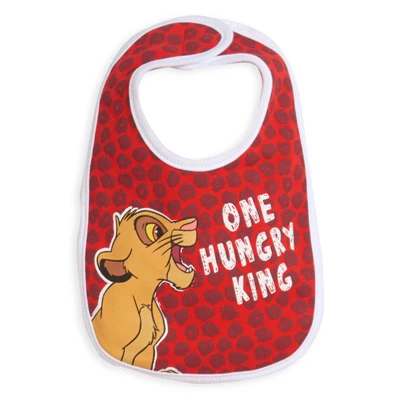 Disney Lion King Simba Timon Pumbaa 4 Pack Bibs Multicolored One Size - Image 4