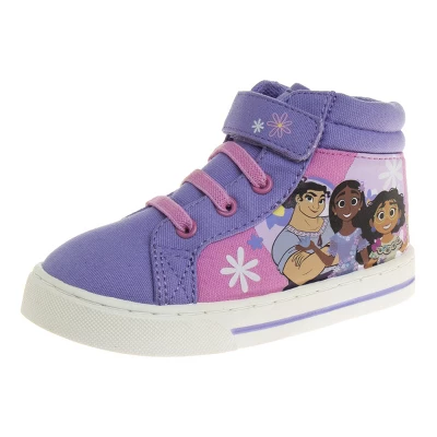 Disney Encanto Mirabel Girls High Top Hook And Loop Sneakers. (Toddler Little Kids) - Image 10