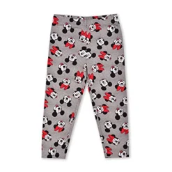 Disney Girl's 2-Pack Minnie Mouse Graphic Pullover Hoodie And Legging Pant Set