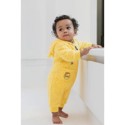 Disney Winnie The Pooh Baby Zip Up Costume Coverall Newborn To Infant - Image 3