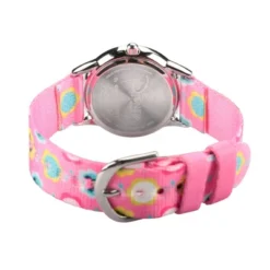 Girls' Disney Minnie Mouse Time Teacher Watch- Pink