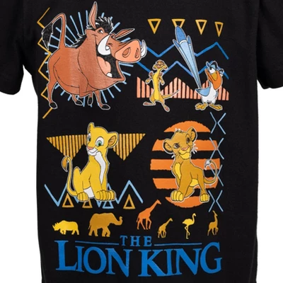 Disney Lion King Pixar Toy Story Mickey Mouse Goofy T-Shirt Tank Top And Shorts 3 Piece Outfit Set Toddler To Big Kid - Image 8