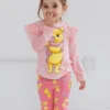 Disney Winnie The Pooh Baby Girls Pullover Fleece Sweatshirt And Leggings Outfit Set Infant