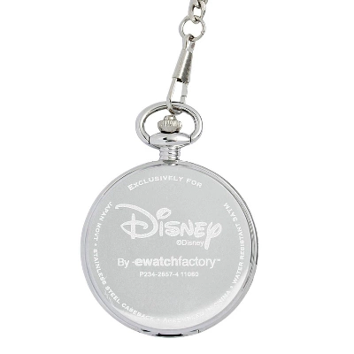 Men's Disney Mickey Mouse Pocket Watch - Silver - Image 3