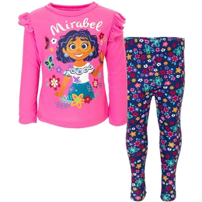 Disney Encanto Mirabel Girls T-Shirt And Leggings Outfit Set Toddler - Image 8