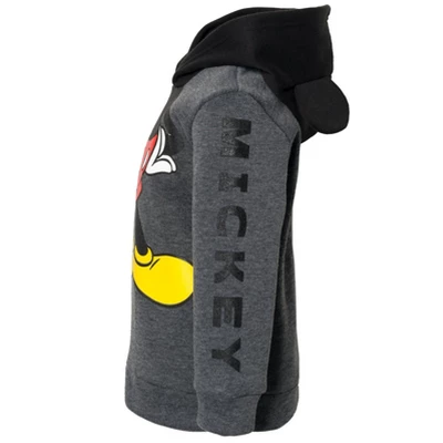 Disney Mickey Mouse Winnie The Pooh Fleece Cosplay Pullover Hoodie Toddler - Image 3