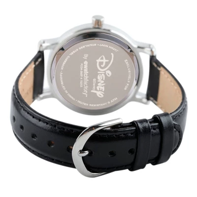 Women's Disney Mickey Mouse Silver Vintage Alloy Watch - Black - Image 2