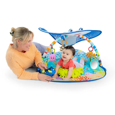 Disney Baby Finding Nemo Mr. Ray Ocean Lights & Music Activity Play Gym - Image 14