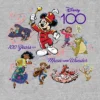 Men's Disney Mickey Mouse And Friends 100 Years Of Music And Wonder T-Shirt