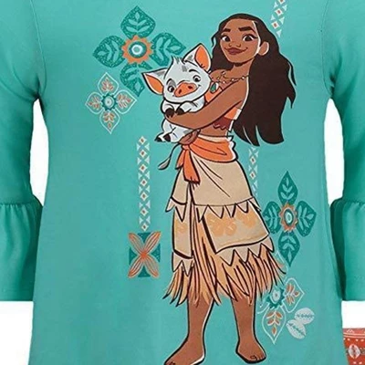 Disney Moana Girls T-Shirt And Leggings Outfit Set Toddler - Image 4