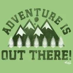 Disney Girl's Up Adventure Is Out There Mountains T-Shirt