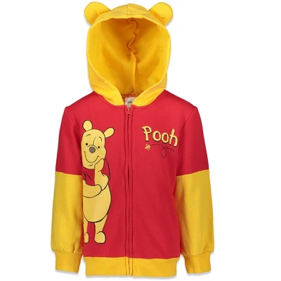 Disney Pixar Cars Incredibles Winnie The Pooh Zip Up Cosplay Hoodie Infant To Toddler - Image 7