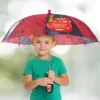 Disney Lightning McQueen Or Mickey Mouse Boy's Umbrella- Age 3-6