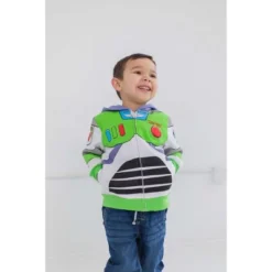 Disney Pixar Pixar Toy Story Buzz Lightyear Fleece ITalk Zip Up Hoodie Toddler