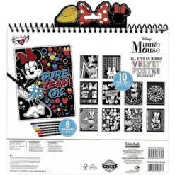 Fashion Angels Disney Minnie Mouse Fashion Angels Velvet Poster Set