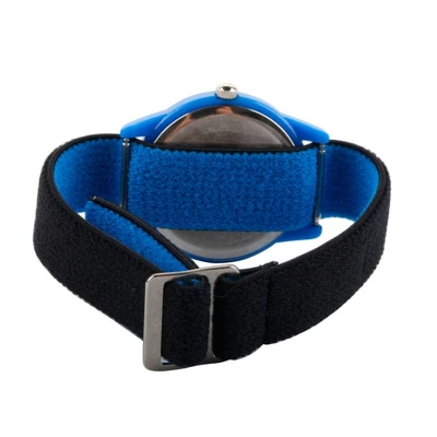 Boys' Disney Moana, Maui Blue Plastic Time Teacher Watch - Black And Blue - Image 2