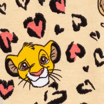 Disney Lion King Simba Baby Girls Fleece Pullover Hoodie & Leggings - Image 6