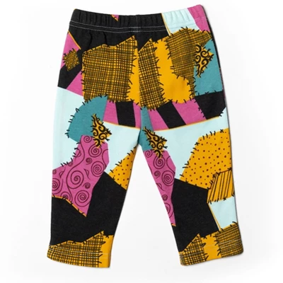 Disney Nightmare Before Christmas Zero Sally Jack Skellington Baby Girls Bodysuit Pants And Headband 3 Piece Outfit Set Newborn To Infant - Image 2