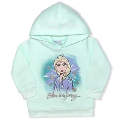 Disney Frozen Girl's 2-Pack Believe In The Journey Elsa Pullover Hoodie And Snowflake Legging Pant For Toddlers