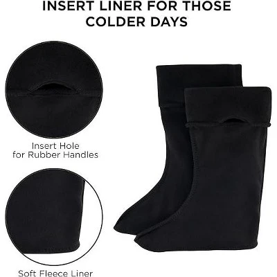 Disney Minnie Mouse Girl's Rain Boots With Soft Removable Liner, Toddler ( 1-4 Years) - Image 3