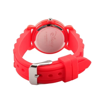 Boys' Disney Mickey Mouse Red Plastic Time Teacher Watch - Red - Image 2