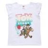 Disney Pixar Toy Story Woody Buzz Lightyear Forky Girls 3 Pack Graphic T-Shirts Toddler