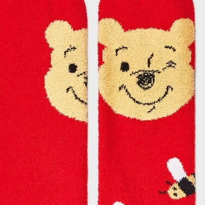 Disney Women's Winnie The Pooh 7 Days Of Cozy Crew Socks - Assorted Colors 4-10 - Image 2