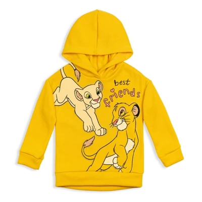 Disney Lion King Simba Baby Girls Fleece Pullover Hoodie & Leggings - Image 2