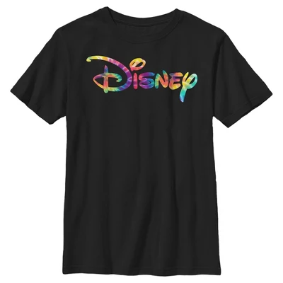Boy's Disney Tie-Dye Logo T-Shirt - Image 4