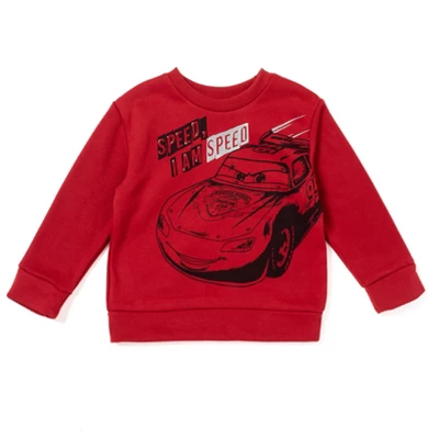 Disney Pixar Cars Lion King Nightmare Before Christmas Winnie The Pooh Lightning McQueen Fleece Sweatshirt Toddler - Image 10