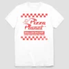 Men's Disney Toy Story Pizza Planet Short Sleeve Graphic T-Shirt - White