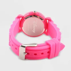 Girls' Disney Fancy Nancy Plastic Time Teacher Watch - Pink
