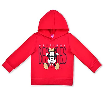 Disney Girl's 2-Pack Minnie Mouse Graphic Pullover Hoodie And Legging Pant Set - Image 3