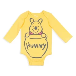 Disney Lion King Winnie The Pooh Mickey Mouse Baby 5 Pack Bodysuits Newborn To Infant