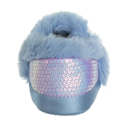 Disney Frozen Anna And Elsa Dual Sizes Girls Slippers. (Toddler/Little Kids) - Image 3