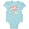 Disney Princess Ariel Cinderella Belle 3 Pack Short Sleeve Bodysuits