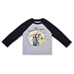 Disney Boy's 2-Pack The Nightmare Before Christmas Long Sleeve Graphic Tee Set For Toddler