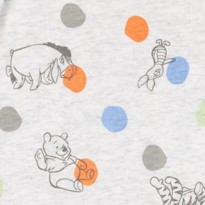 Disney Lion King Winnie The Pooh Mickey Mouse Baby 5 Pack Bodysuits Newborn To Infant - Image 6