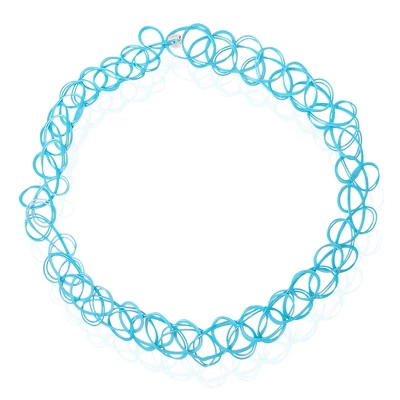 Disney Girls Lilo & Stitch Necklace Trio - 3-Piece Choker Necklace Set With 1 Stretch Necklace And 2 12"+3" Necklaces - Stitch Jewelry For Girls - Image 4