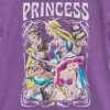 Girl's Disney Princess Sketch Poster T-Shirt