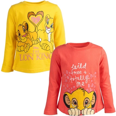 Disney Lion King Nala Simba Girls 2 Pack T-Shirts Little Kid To Big Kid - Image 7