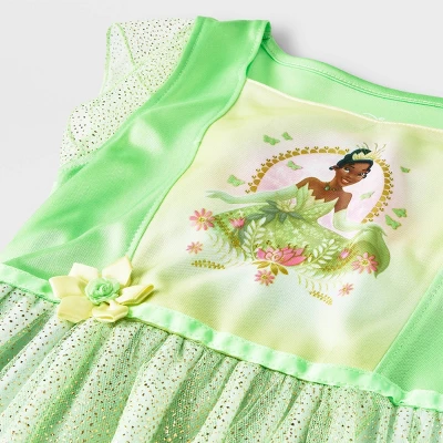 Girls' Disney Princess Tiana's Palace NightGown - Green - Image 2