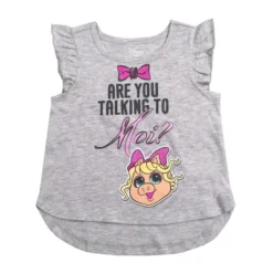 Disney Girl's 3-Pack Fancy Nancy Short Set With Tee, Tank Top And Print Shorts For Infants