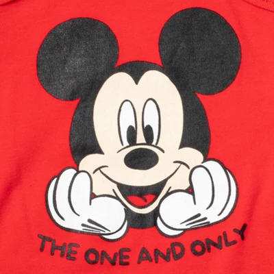 Disney Classics Mickey Mouse Winnie The Pooh Baby Hoodie Bodysuit And Pants 3 Piece Outfit Set Newborn To Infant - Image 8