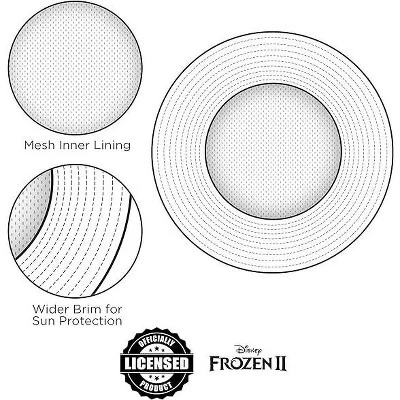 Disney Girls Frozen Bucket Hat - Image 3